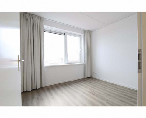 Slaapkamer gestoffeerd appartement Dr. Schaepmanstraat 143 Assen_1